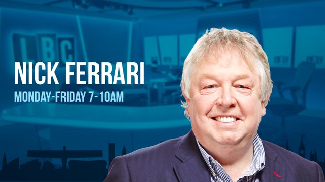 Nick Ferrari Presenters Radio Lbc 